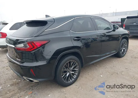 2017 Lexus Rx 350 F Sport z USA, uszkodzony, nr VIN 2T2ZZMCAXHC080154